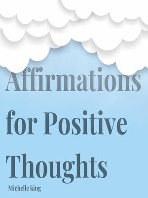 cover image of Affirmations for Positive Thoughts